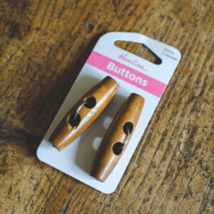 Wood button toggles- A 50mm