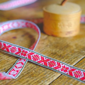 Traditional Swedish ribbon 15mm- Leksand