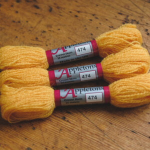 Appleton crewel- yellow 474