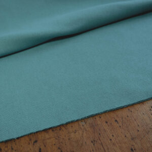 HILDUR wool twill- Indigo mint blue